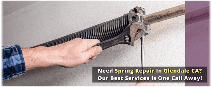 Broken Garage Door Spring Repair Glendale CA